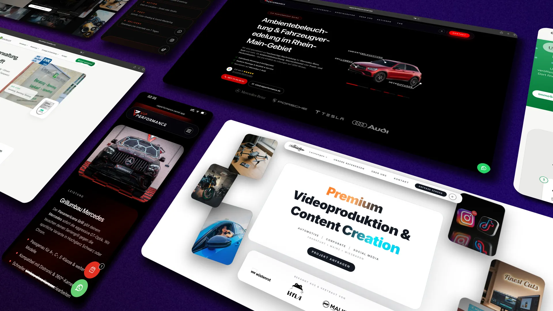 Projektvisualisierung für Blackwell Leistungen